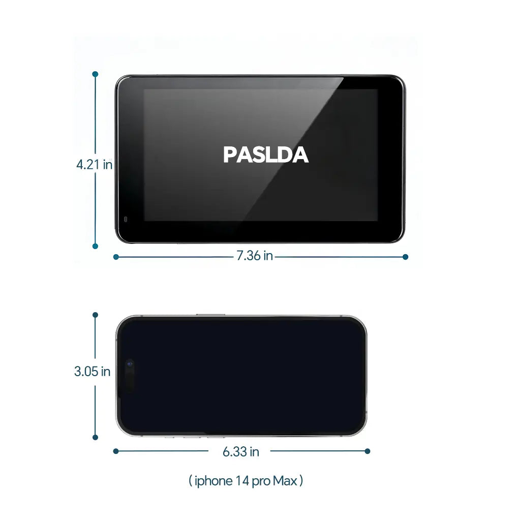 Upgraded Portable Wireless CarPlay Screen Adapter, Compatible with iPhone & Android, Smooth In-Car Entertainment System